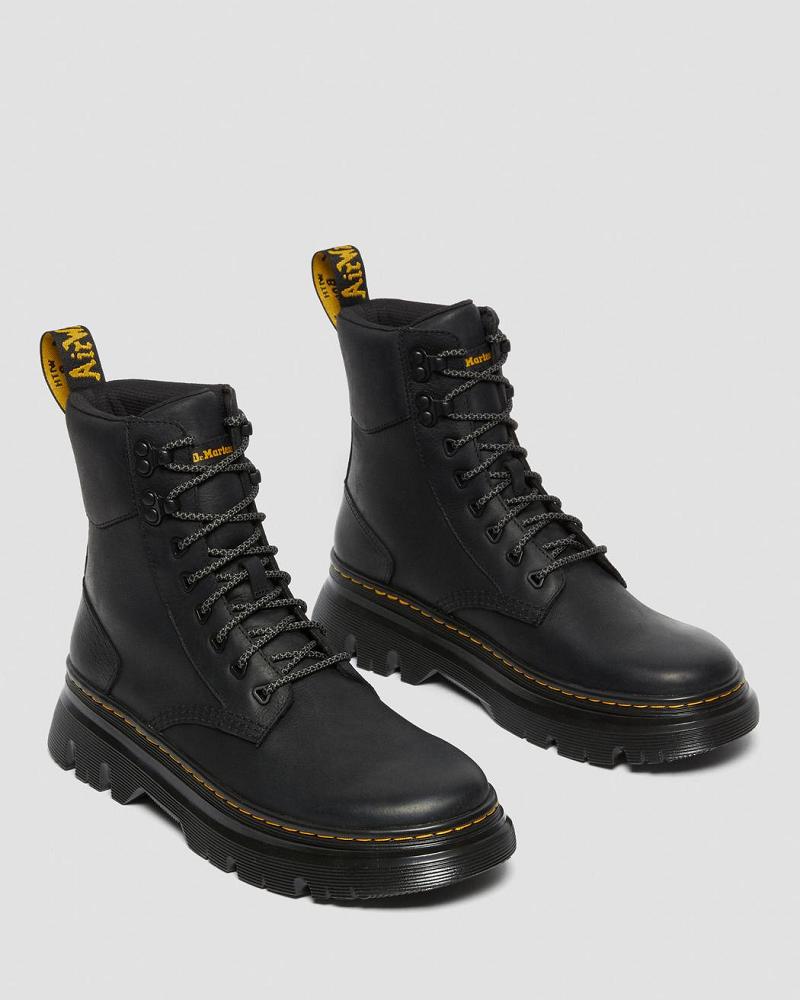 Botas Casuales Dr Martens Tarik Wyoming Cuero Utility Hombre Negros | MX 332LIS